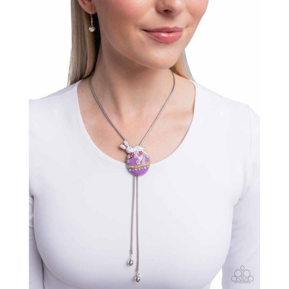 Paparazzi Easter Necklace - Elated Easter - Multicolor